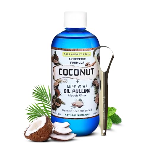 Dale Audrey Coconut OIl Pulling Rinse, 8oz., Wild Mint